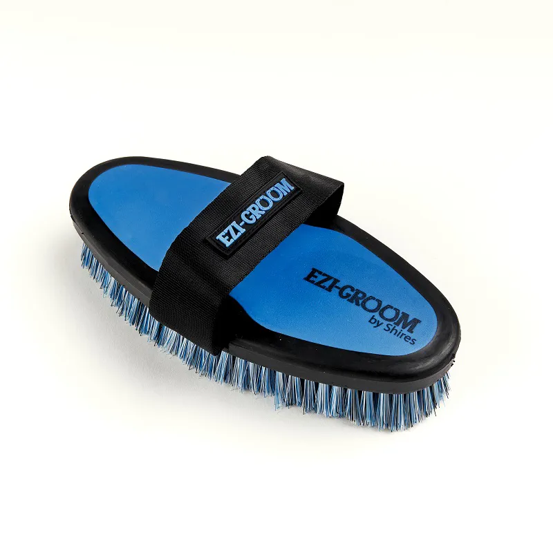 EZI-GROOM Grip Large Body Brush in Bright Blue